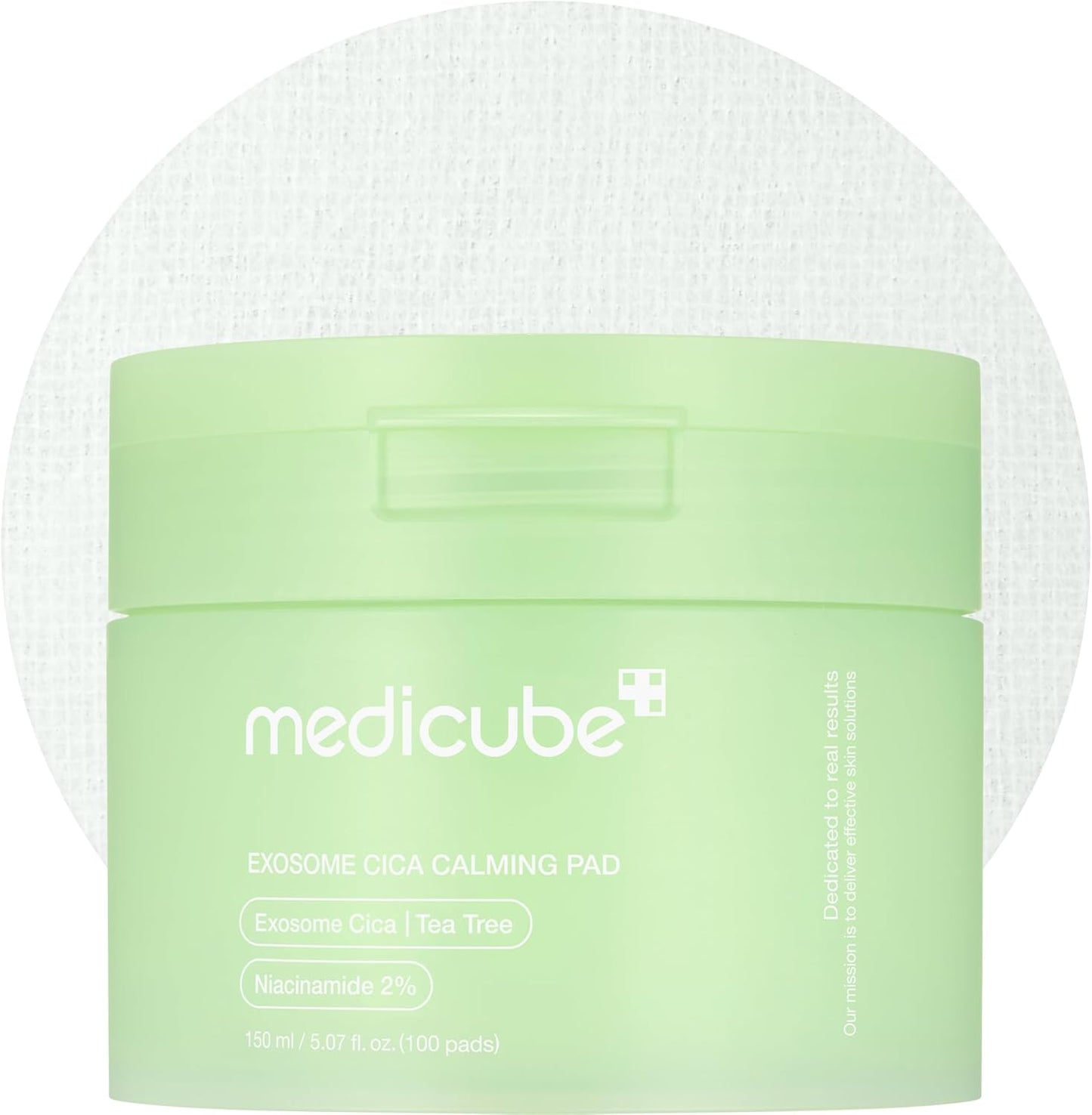 Exosome CICA Tea Tree Calming Toner Pads for Sensitive Skin with Centella Asiatica - Reduces Redness & Breakouts, Low-Irritating & Hydrating Daily Care, Korean Vegan Skincare (100 Pads)